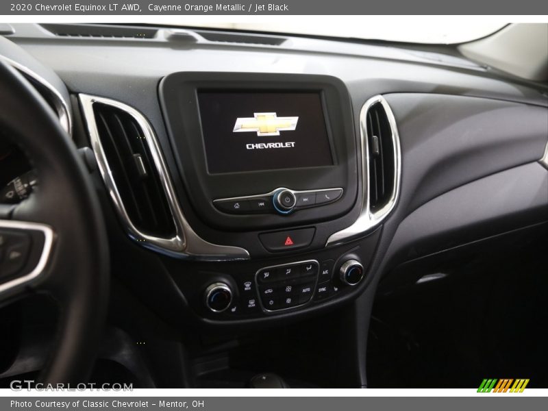Cayenne Orange Metallic / Jet Black 2020 Chevrolet Equinox LT AWD