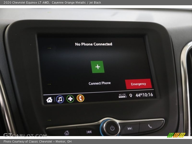Cayenne Orange Metallic / Jet Black 2020 Chevrolet Equinox LT AWD