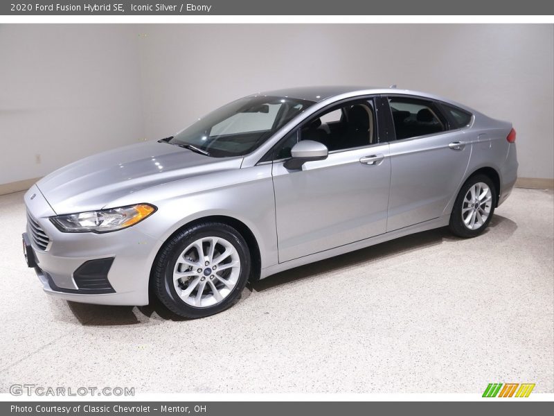 Iconic Silver / Ebony 2020 Ford Fusion Hybrid SE
