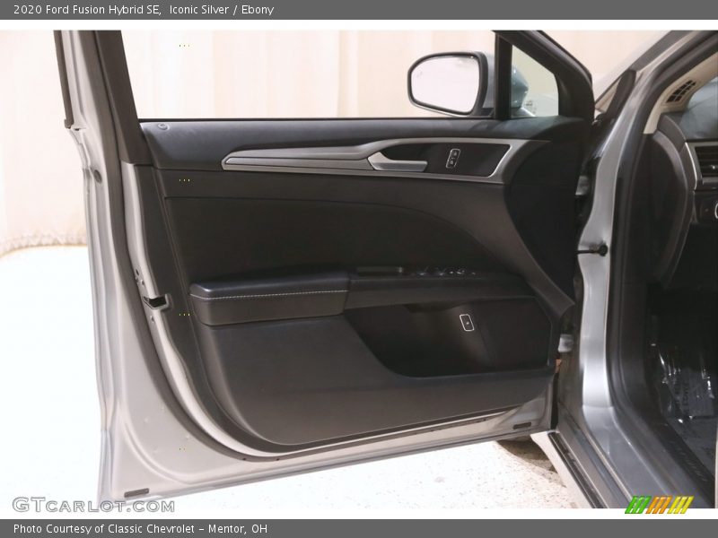 Iconic Silver / Ebony 2020 Ford Fusion Hybrid SE