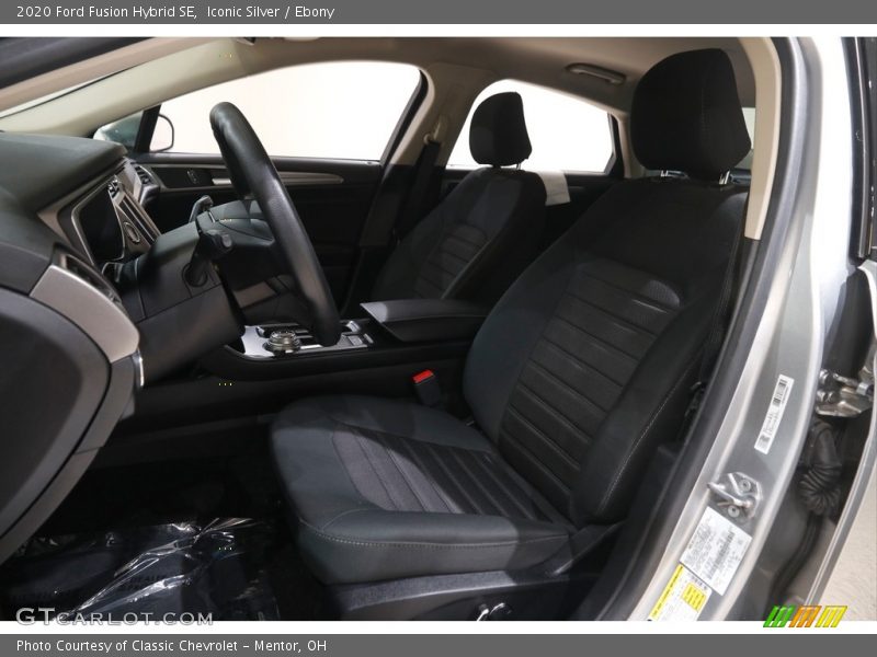 Iconic Silver / Ebony 2020 Ford Fusion Hybrid SE