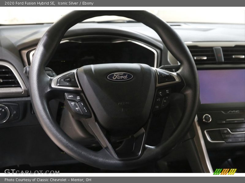 Iconic Silver / Ebony 2020 Ford Fusion Hybrid SE