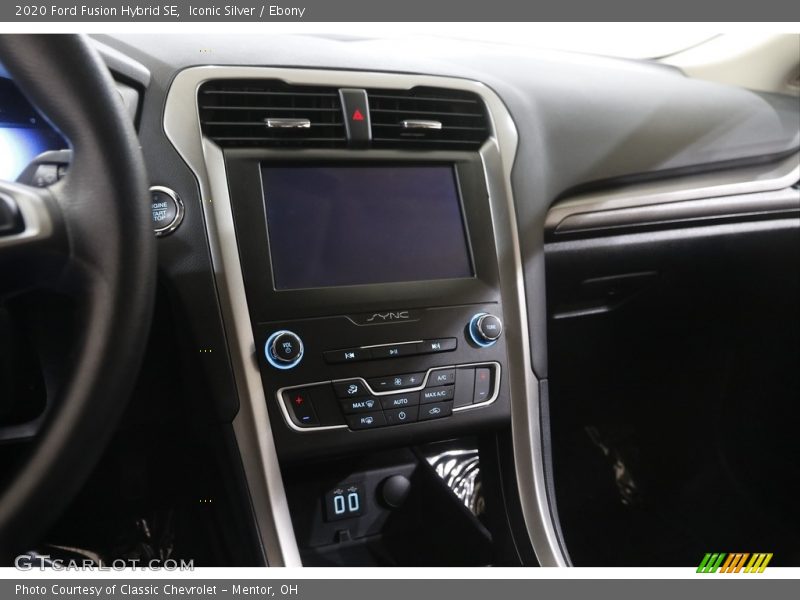 Iconic Silver / Ebony 2020 Ford Fusion Hybrid SE