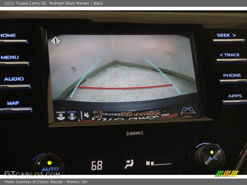 Midnight Black Metallic / Black 2020 Toyota Camry SE