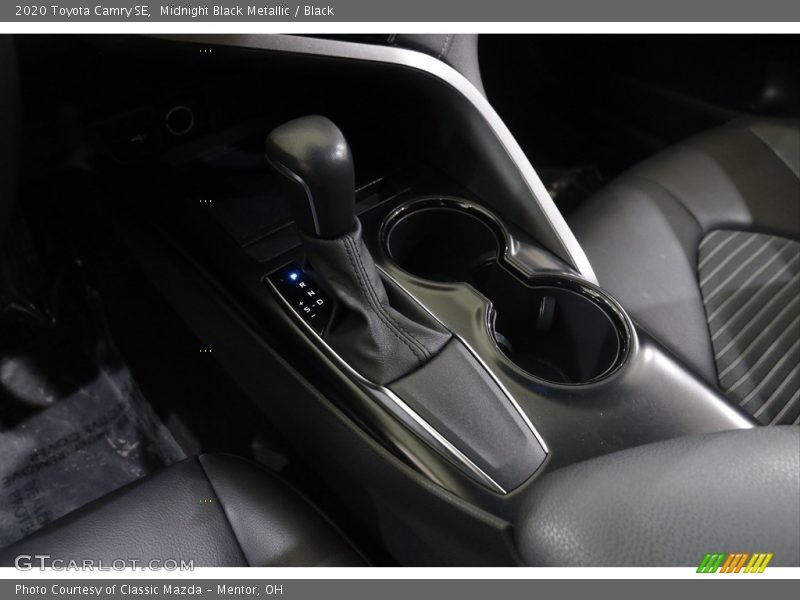 Midnight Black Metallic / Black 2020 Toyota Camry SE