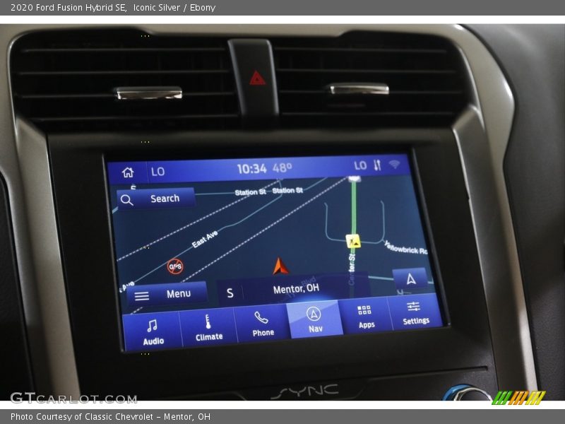 Iconic Silver / Ebony 2020 Ford Fusion Hybrid SE