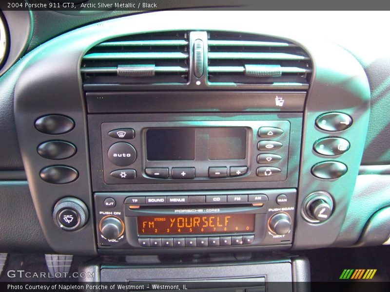Arctic Silver Metallic / Black 2004 Porsche 911 GT3