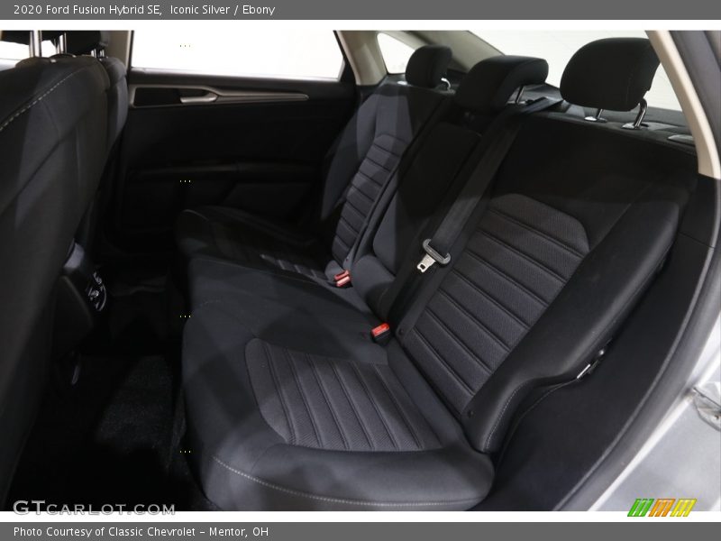 Iconic Silver / Ebony 2020 Ford Fusion Hybrid SE
