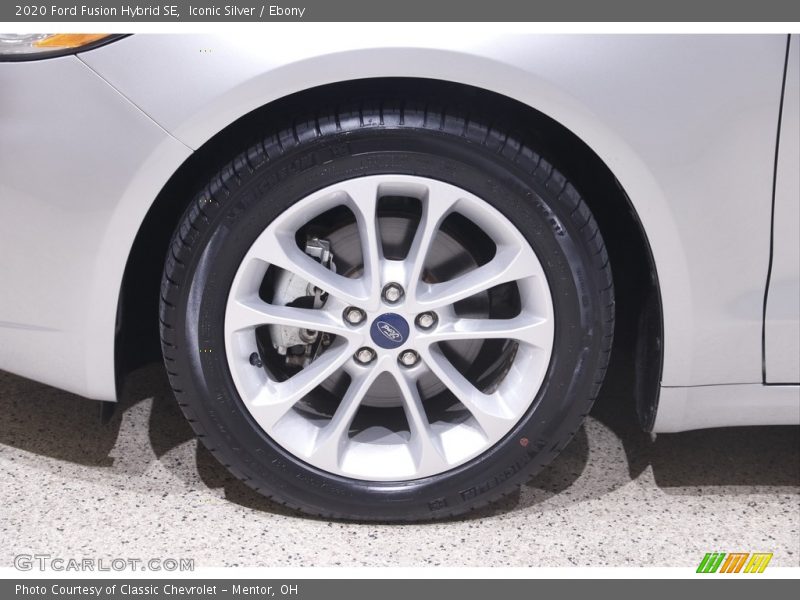 Iconic Silver / Ebony 2020 Ford Fusion Hybrid SE