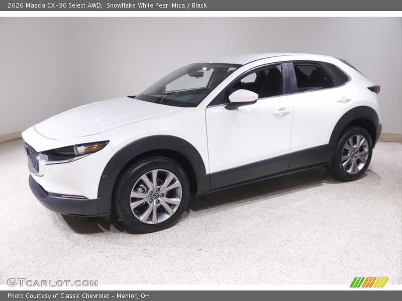 Snowflake White Pearl Mica / Black 2020 Mazda CX-30 Select AWD