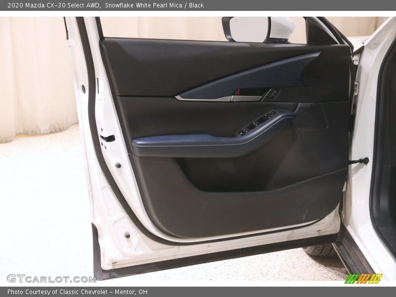 Snowflake White Pearl Mica / Black 2020 Mazda CX-30 Select AWD