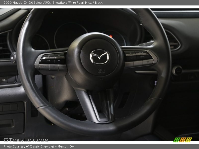 Snowflake White Pearl Mica / Black 2020 Mazda CX-30 Select AWD