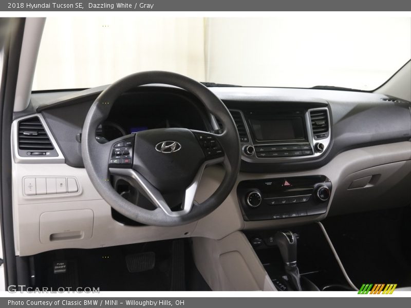 Dashboard of 2018 Tucson SE