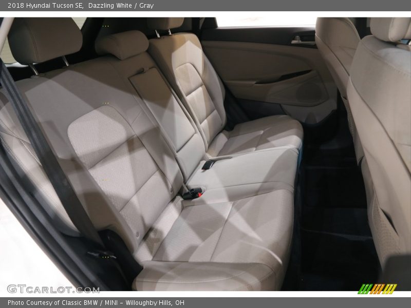 Rear Seat of 2018 Tucson SE
