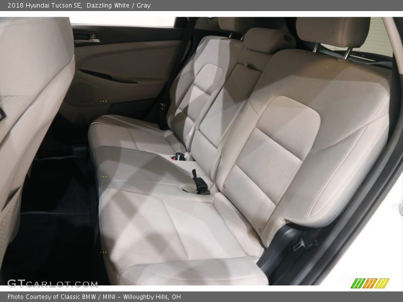 Rear Seat of 2018 Tucson SE