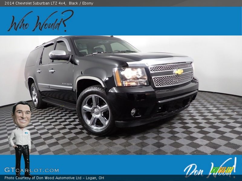 Black / Ebony 2014 Chevrolet Suburban LTZ 4x4