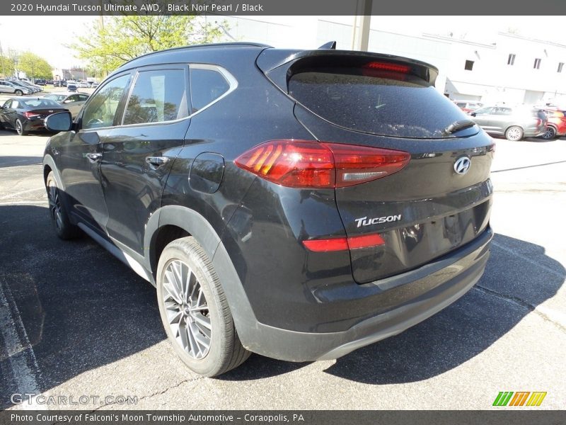 Black Noir Pearl / Black 2020 Hyundai Tucson Ultimate AWD
