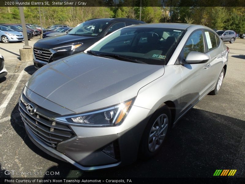 Stellar Silver / Gray 2020 Hyundai Elantra SE