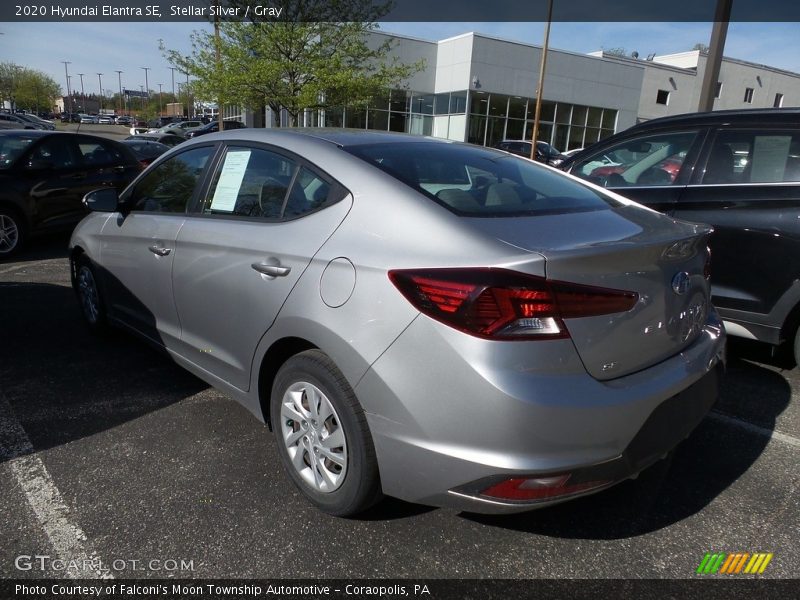 Stellar Silver / Gray 2020 Hyundai Elantra SE
