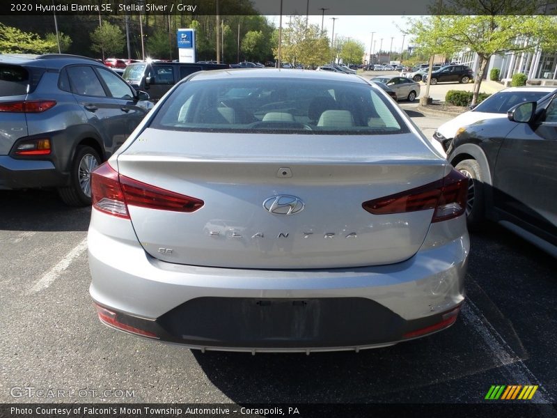 Stellar Silver / Gray 2020 Hyundai Elantra SE