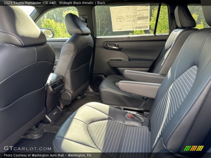 Midnight Black Metallic / Black 2023 Toyota Highlander XSE AWD