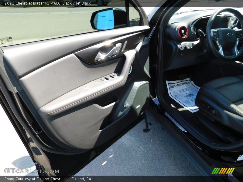 Black / Jet Black 2021 Chevrolet Blazer RS AWD