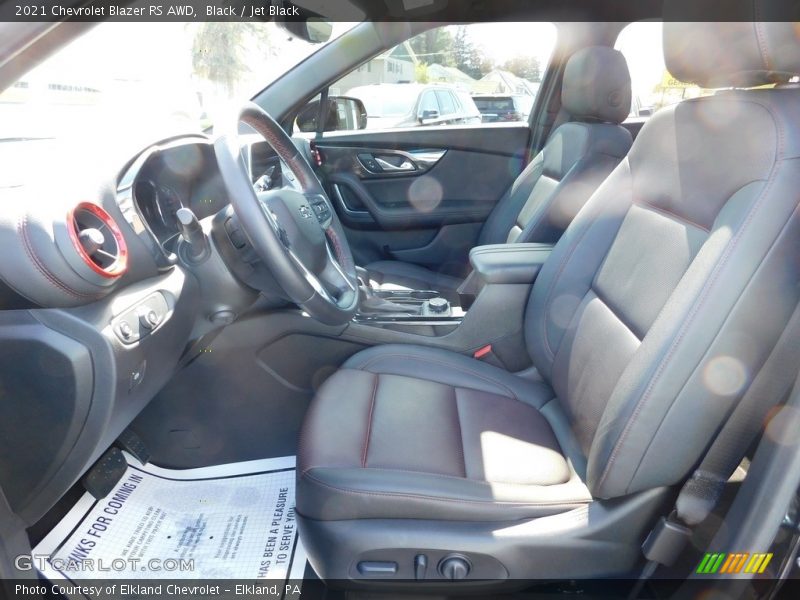 Black / Jet Black 2021 Chevrolet Blazer RS AWD