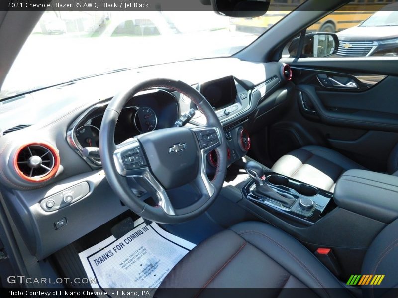Black / Jet Black 2021 Chevrolet Blazer RS AWD