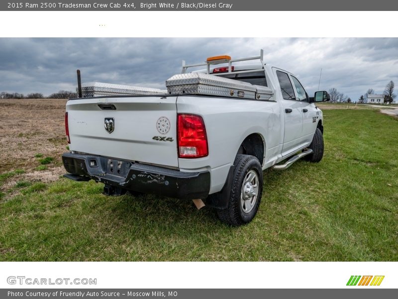 Bright White / Black/Diesel Gray 2015 Ram 2500 Tradesman Crew Cab 4x4