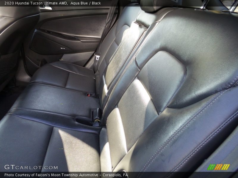 Aqua Blue / Black 2020 Hyundai Tucson Ultimate AWD