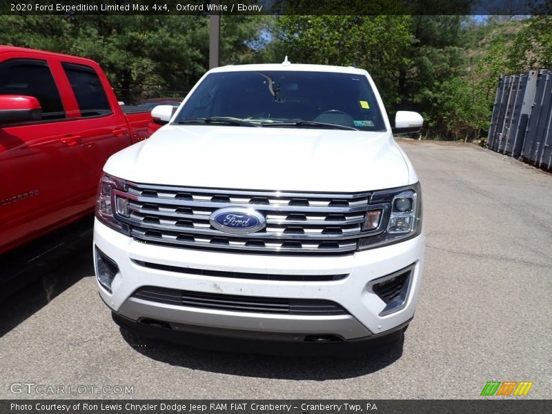 Oxford White / Ebony 2020 Ford Expedition Limited Max 4x4