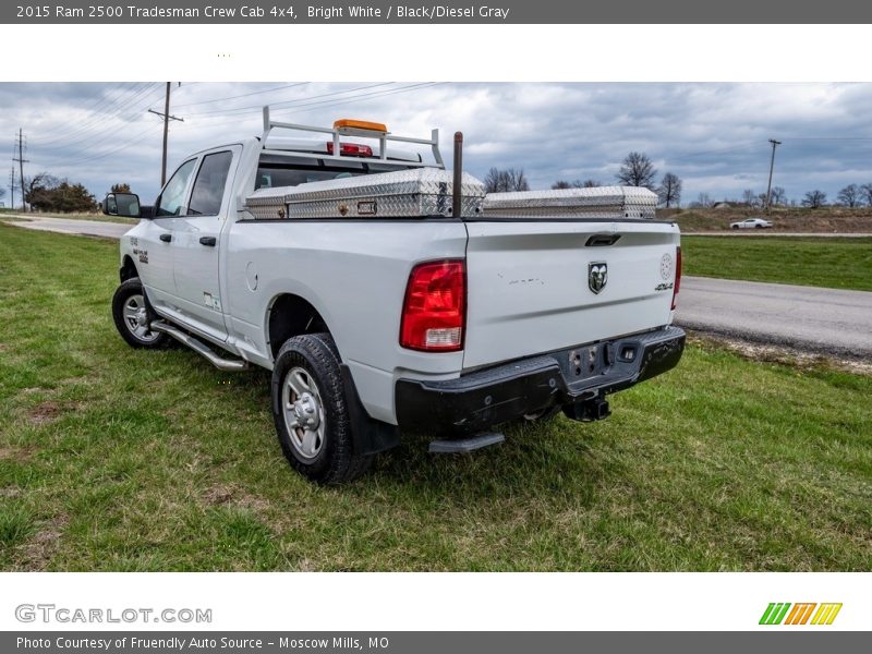 Bright White / Black/Diesel Gray 2015 Ram 2500 Tradesman Crew Cab 4x4