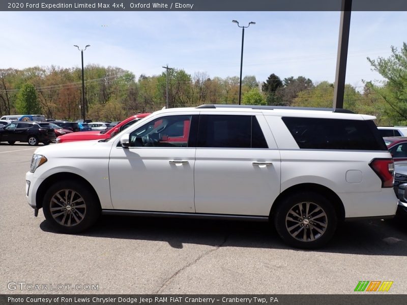 Oxford White / Ebony 2020 Ford Expedition Limited Max 4x4