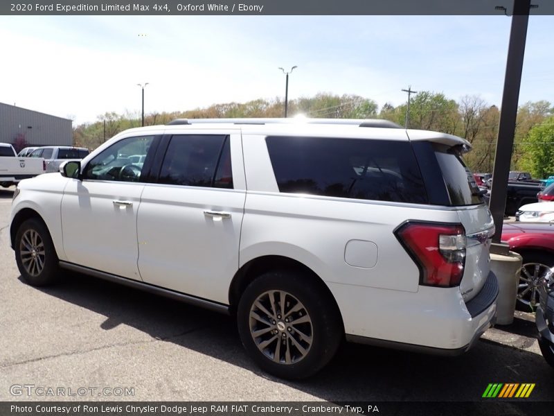 Oxford White / Ebony 2020 Ford Expedition Limited Max 4x4
