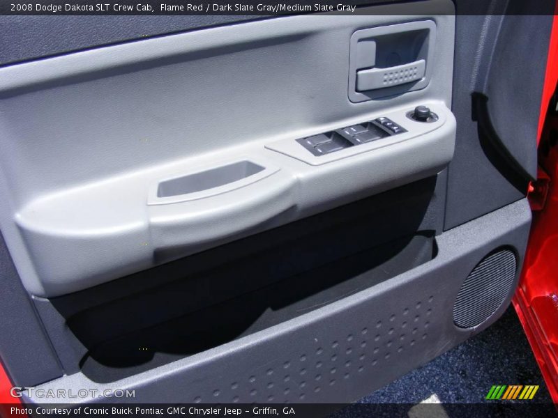 Flame Red / Dark Slate Gray/Medium Slate Gray 2008 Dodge Dakota SLT Crew Cab