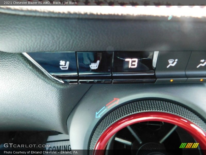 Black / Jet Black 2021 Chevrolet Blazer RS AWD