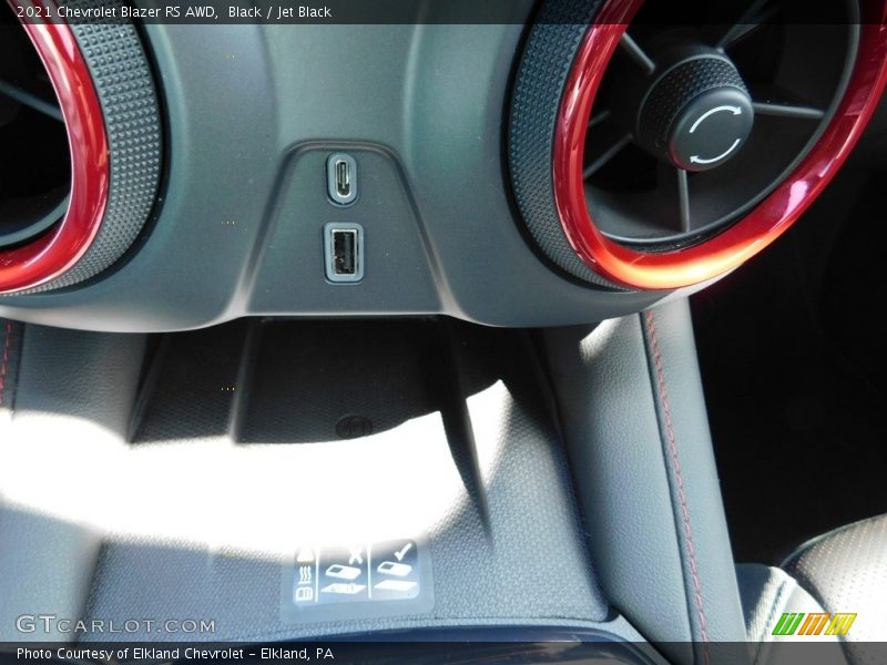 Black / Jet Black 2021 Chevrolet Blazer RS AWD