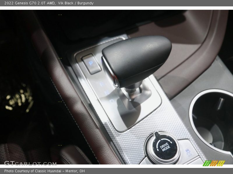  2022 G70 2.0T AWD 8 Speed Automatic Shifter