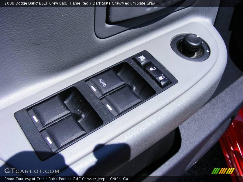 Flame Red / Dark Slate Gray/Medium Slate Gray 2008 Dodge Dakota SLT Crew Cab