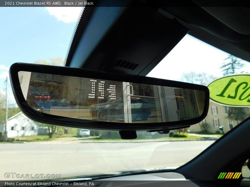 Black / Jet Black 2021 Chevrolet Blazer RS AWD