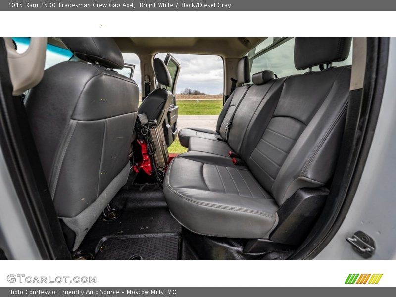 Rear Seat of 2015 2500 Tradesman Crew Cab 4x4