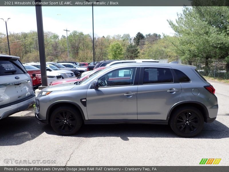 Alloy Silver Metallic / Black 2021 Mitsubishi Outlander Sport LE AWC