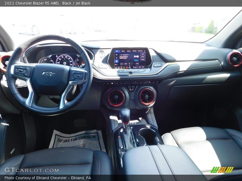 Black / Jet Black 2021 Chevrolet Blazer RS AWD