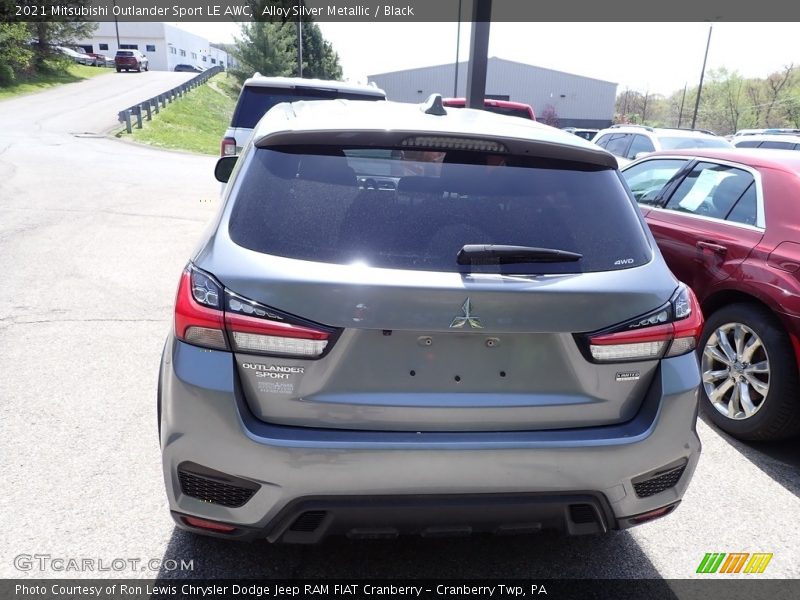 Alloy Silver Metallic / Black 2021 Mitsubishi Outlander Sport LE AWC