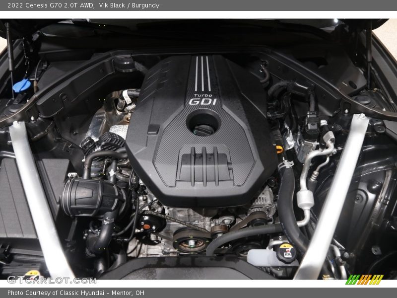  2022 G70 2.0T AWD Engine - 2.0 Liter Turbocharged DOHC 16-Valve VVT 4 Cylinder