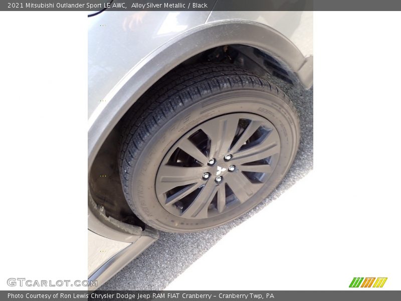 Alloy Silver Metallic / Black 2021 Mitsubishi Outlander Sport LE AWC