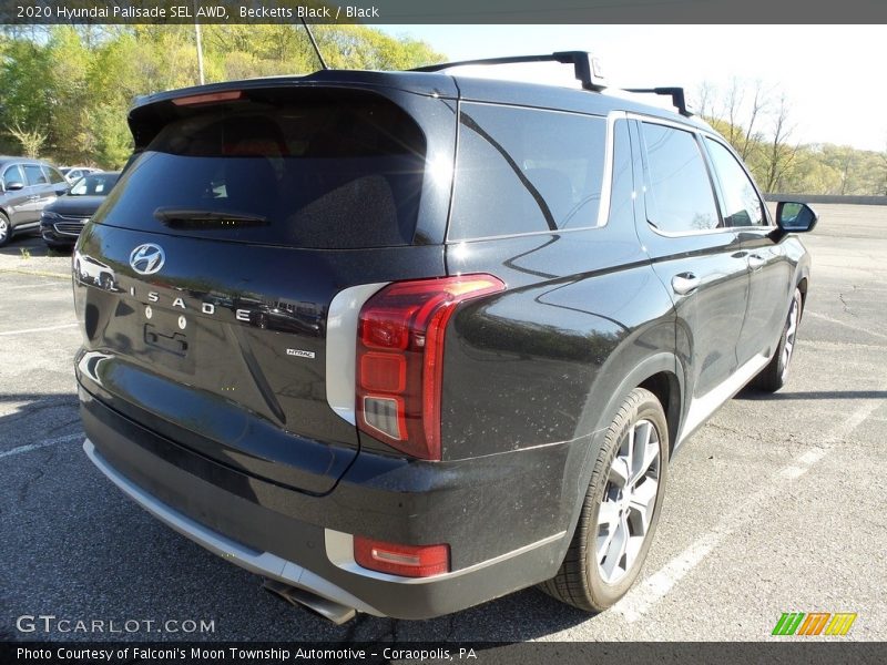 Becketts Black / Black 2020 Hyundai Palisade SEL AWD