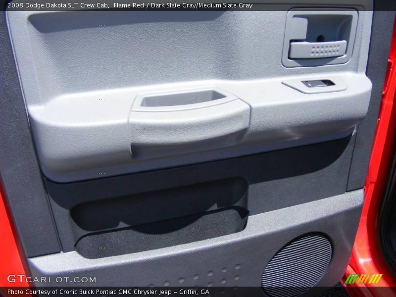 Flame Red / Dark Slate Gray/Medium Slate Gray 2008 Dodge Dakota SLT Crew Cab