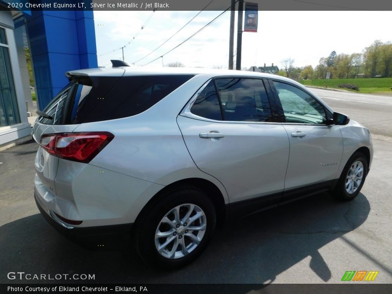 Silver Ice Metallic / Jet Black 2020 Chevrolet Equinox LT