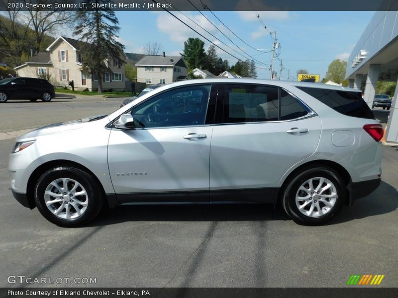 Silver Ice Metallic / Jet Black 2020 Chevrolet Equinox LT